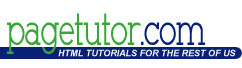 pagetutor.com - HTML tutorials for the rest of us